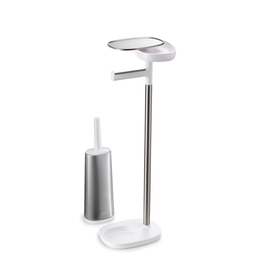 EasyStore Toilettenpapier-Ständer mit Bürste, 76x17.5x23.5cm