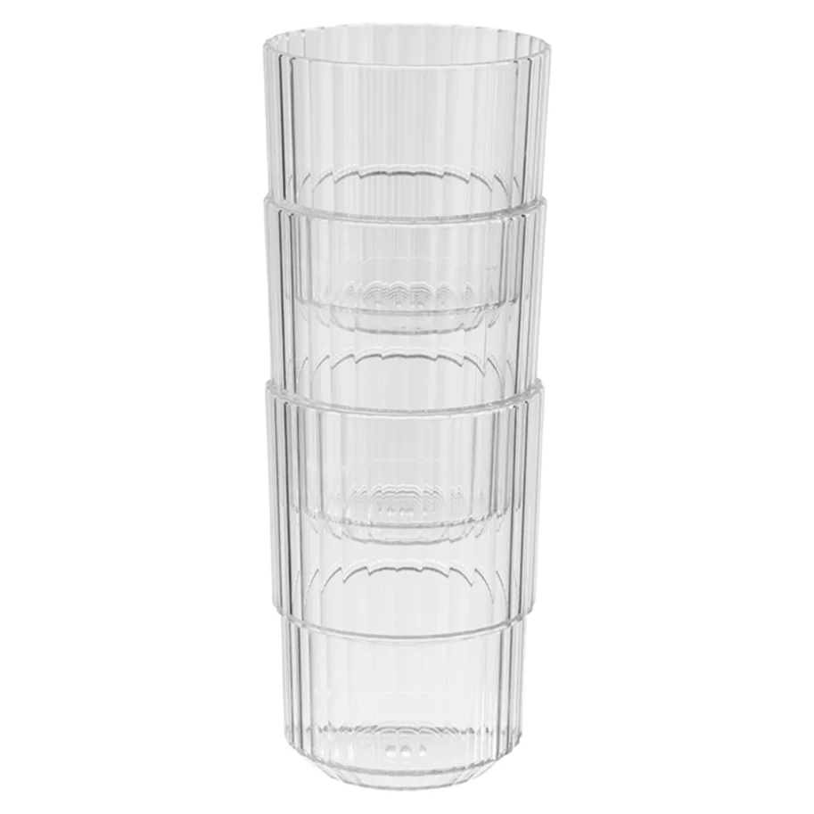 Trinkbecher Linea transparent D8.5cm H8cm, 220ml