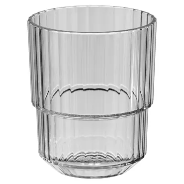 Trinkbecher Linea grau D6.5cm H8cm, 150ml