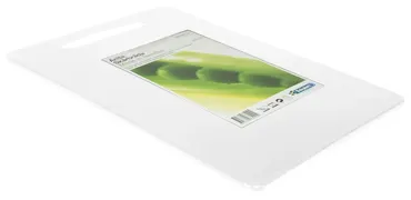 Schneidebrett Anita 35x25x0.7cm Griffloch transparentweiss