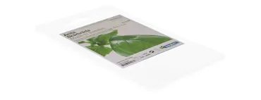 Schneidebrett Anita 25x15x0.7cm mit Griffloch hellweiss
