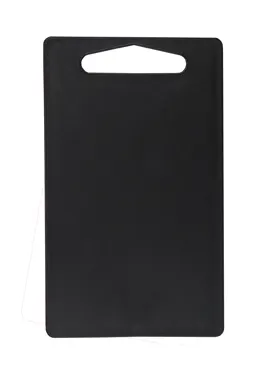 Schneidebrett Sofia 25x15x0.9cm mit Griffloch schwarz