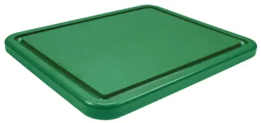 Schneidebrett GN 2/1 H3cm grün mit Saftrille