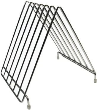 Tranchierbrett-Ständer Edelstahl 30x26cm H27.5cm