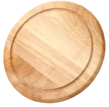 Gummibaum Pizzateller geölt, 33x1.2 cm