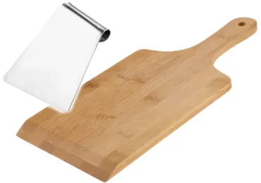 2-tlg. Set mit Spätzlebrett u. Schaber, 32x14x3.1cm