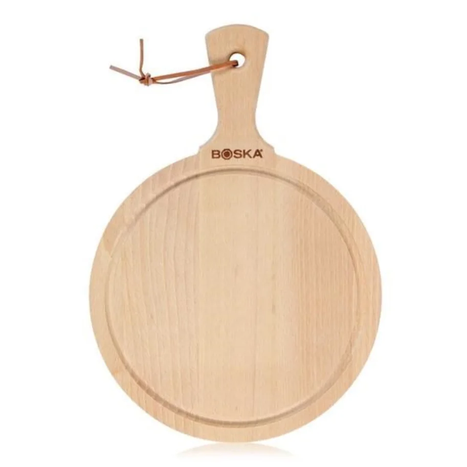 Servierbrett Rund Amigo M D23.4cm braun Buche geölt