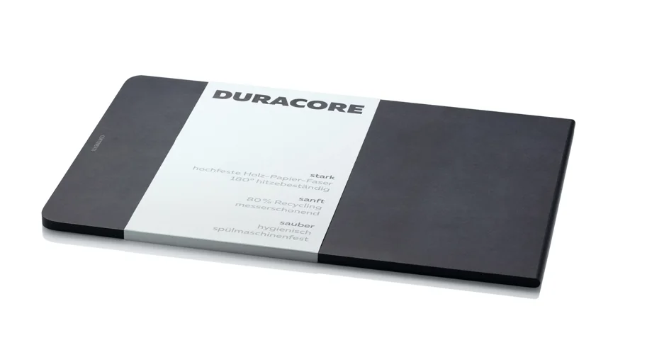 Duracore Schneidebrett, schwarz,23.5x16x0.7cm