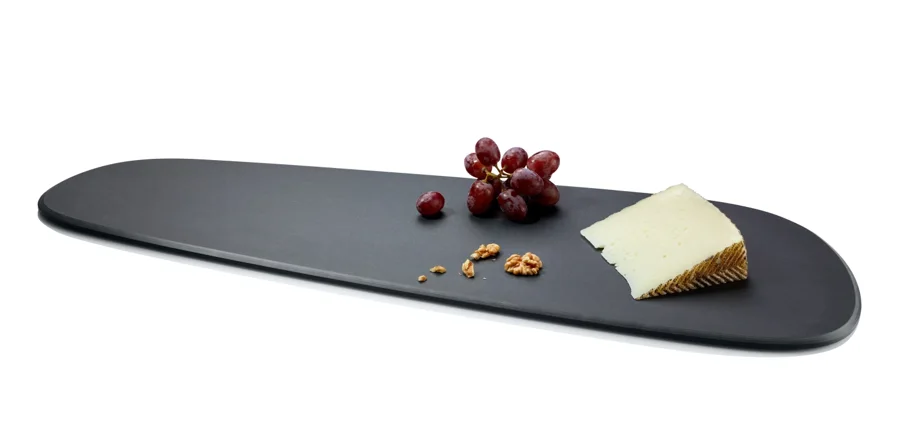 Duracore Servierbrett Pebble,schwarz, 64.7x22x0.9cm
