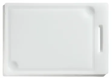 Schneidebrett 44.5x30cm, H 1,2 cm weiss