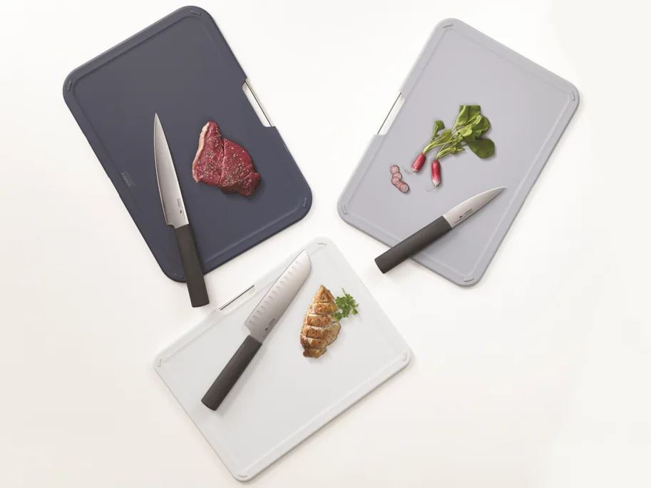 Nest Boards Plus 6tlg. Messer- und Schneidebrett-Set