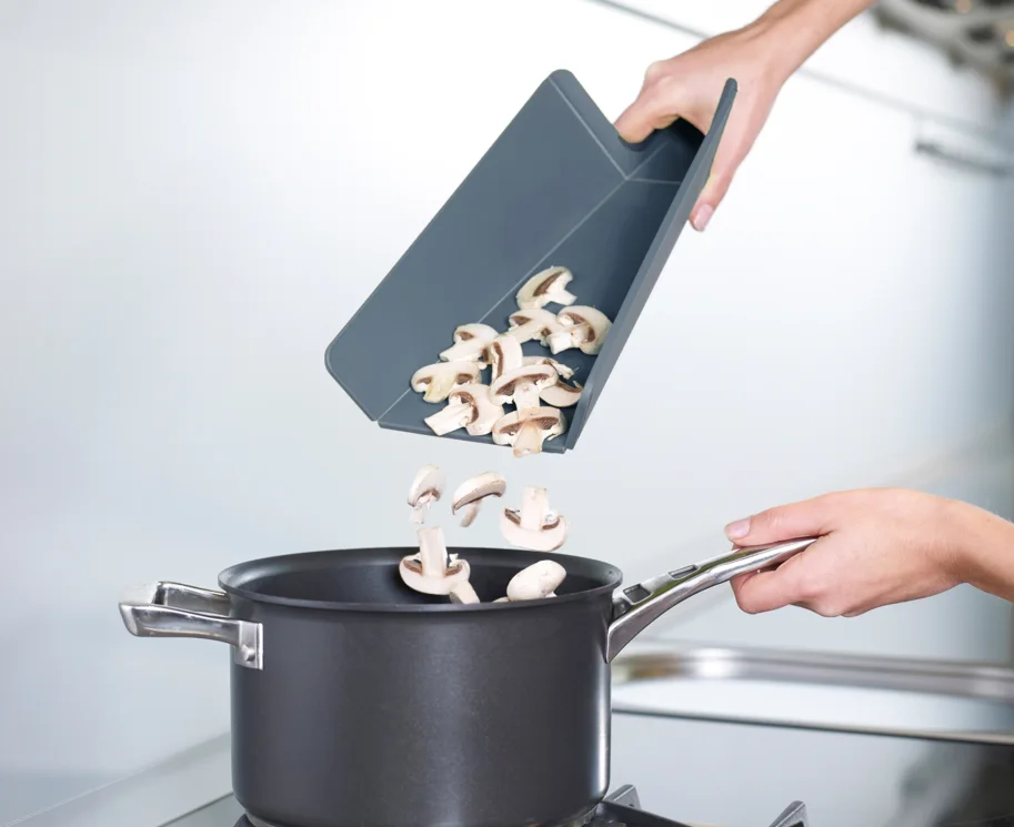 2er Set Chop2Pot Plus Sky Schneidebretter, 38x21x3cm