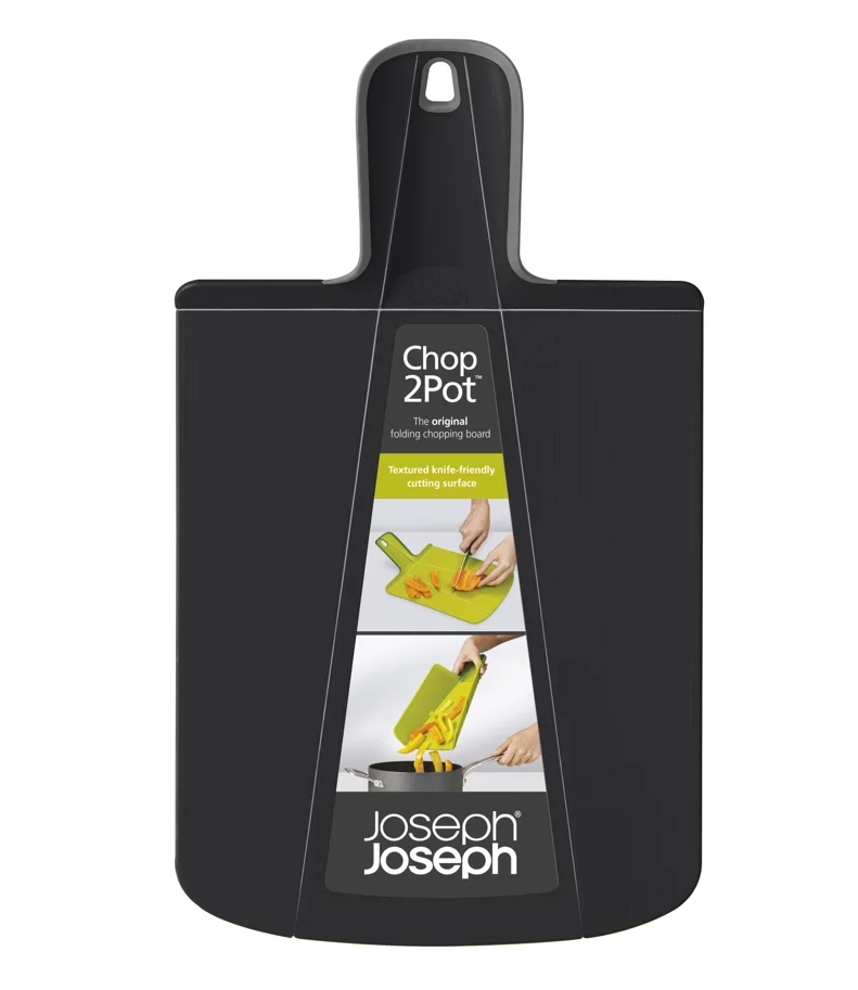 Chop2pot Plus Schneidebrett schwarz 38x21x1.5cm