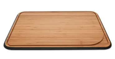 Schneidebrett L, schwarz 40.5x33cm