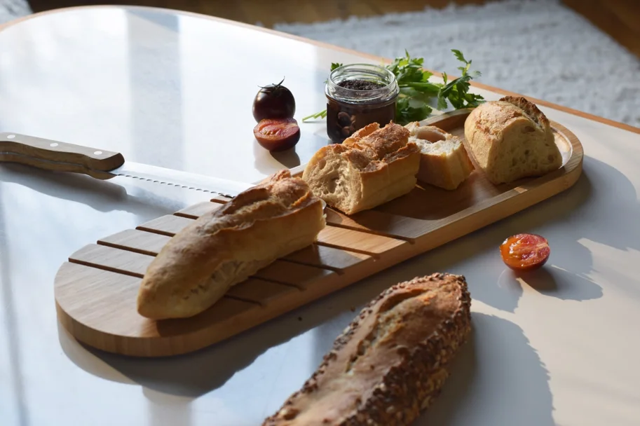 Brotbrett Baguette, Bambus, 50x15x1.5cm