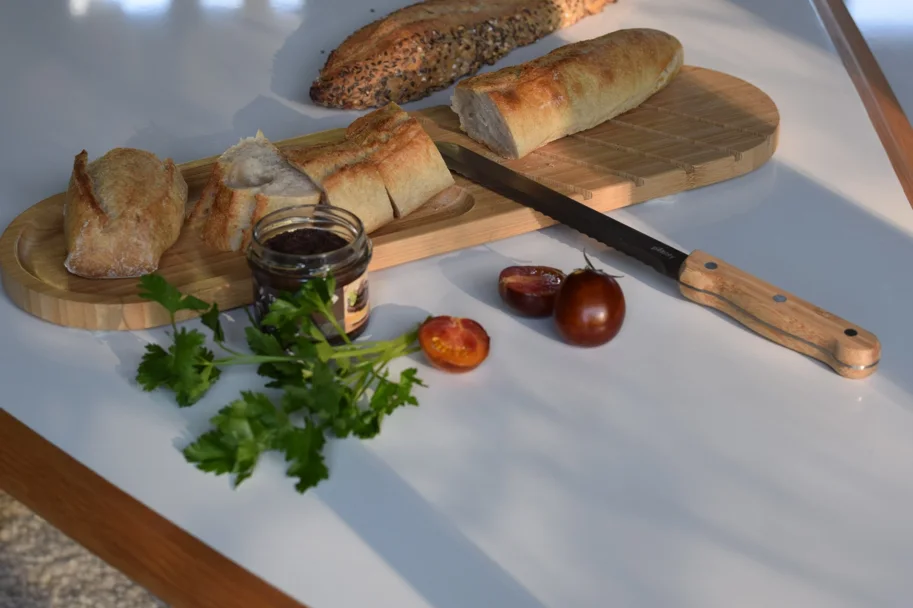 Brotbrett Baguette, Bambus, 50x15x1.5cm
