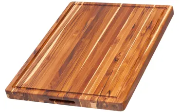 Traditional Schneidbrett mit Saftrille 61x46x3.8cm