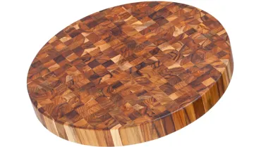 Butcher Block Schneidbrett rund Ø 45cm H:5cm