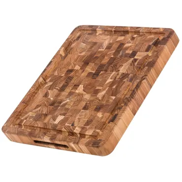 Butcher Block Schneidbrett mit Saftrille 40.5x30.5x3.8cm