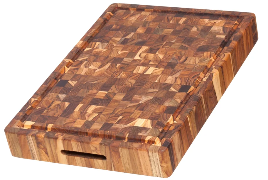 Butcher Block Schneidbrett mit Saftrille 51x35.5x6.4cm