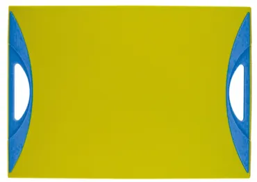 Kleon Schneidebrett grün/blau 28x40.5cm