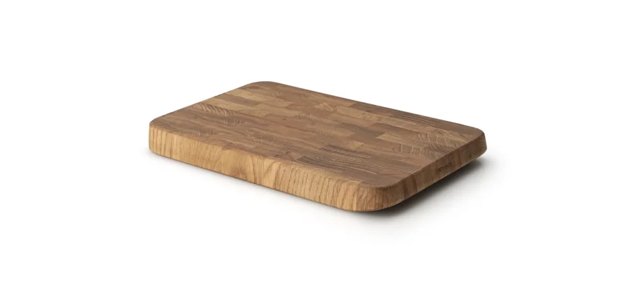 Eiche Stirnholz Schneidebrett 32x21cm