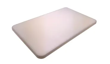 Schneidebrett GN 1/2 H2cm weiss ohne Saftrille