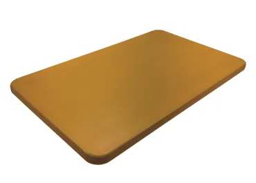 Schneidebrett GN 1/1 H2cm gelb ohne Saftrille