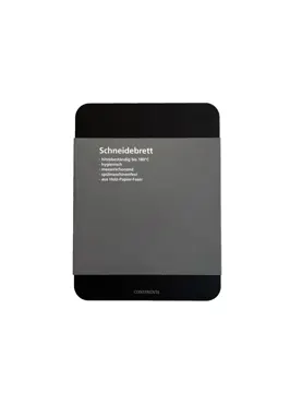 Duracore Schneidebrett, schwarz, 20.3x15x0.6cm