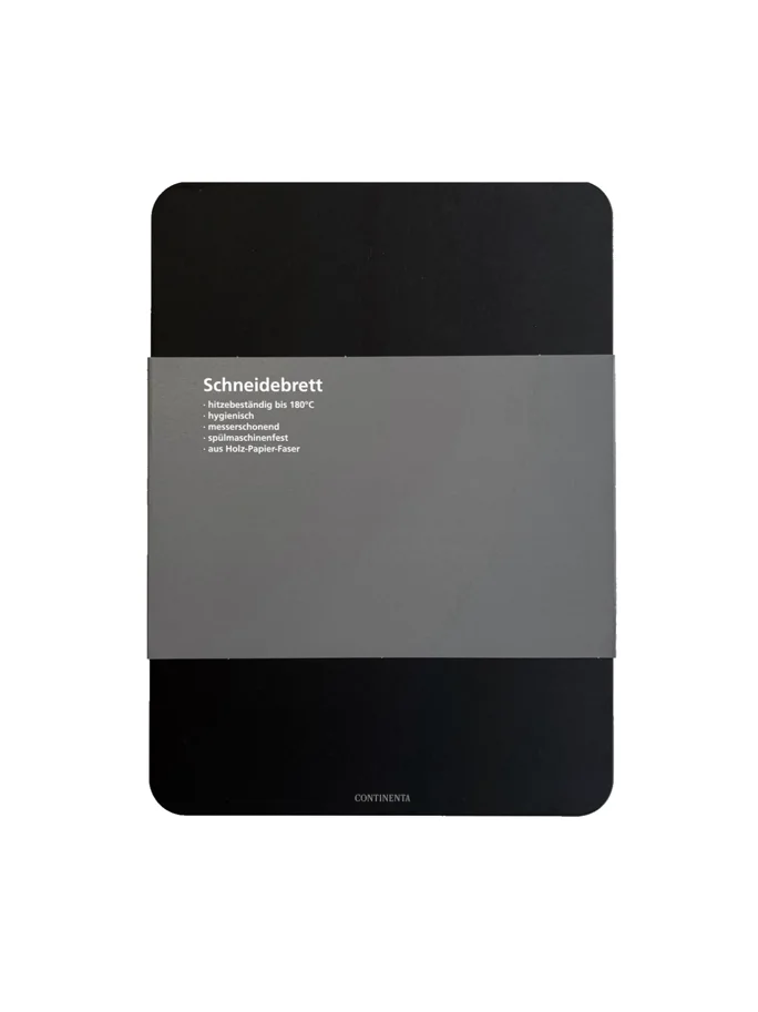 Duracore Schneidebrett, schwarz,29.5x21.5x0.6cm