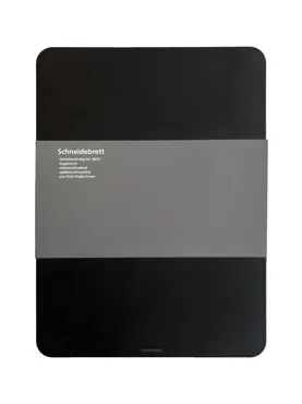 Duracore Schneidebrett, schwarz,37x27.5x0.6cm
