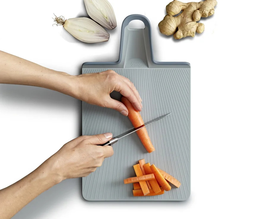 Chop2Pot Plus faltbares Schneidebrett blassblau, 45x26.3cm