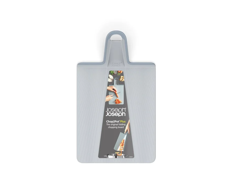Chop2Pot Plus faltbares Schneidebrett Blassblau, 37.5x21.2cm