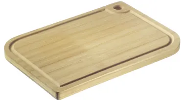 Schneidebrett mit Saftrille, mittel, 23x33cm