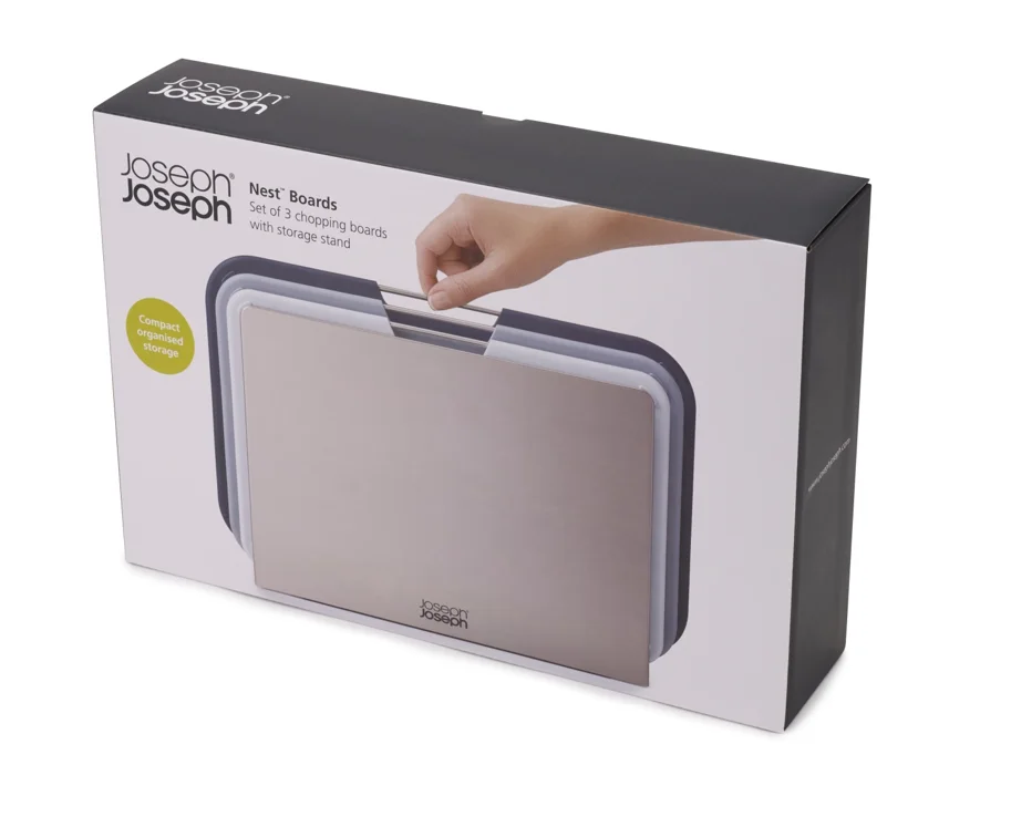 Nest grau Schneidebrett, 22x32x6.7cm
