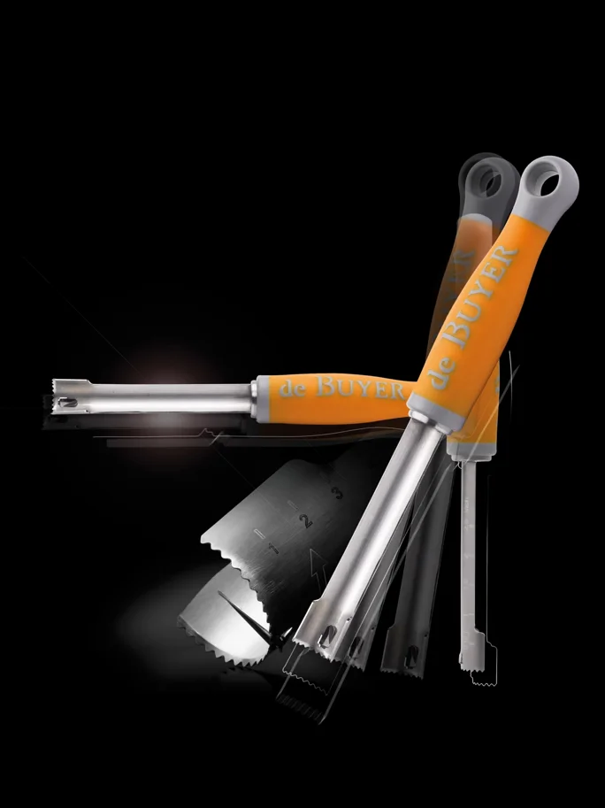 Universalentkerner 13mm mit orangem Griff