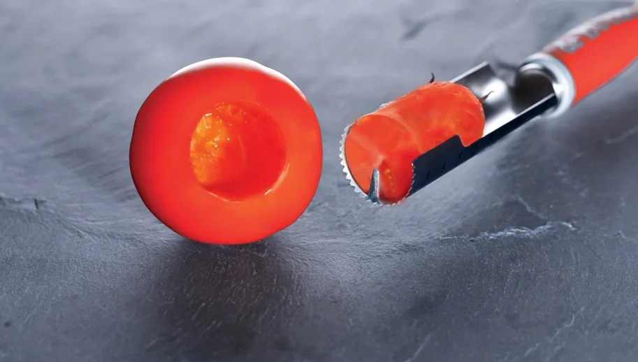 Universalentkerner 30mm mit rotem Griff