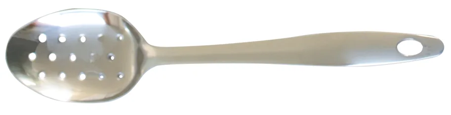 Servierlöffel gelocht Edelstahl 32x7cm