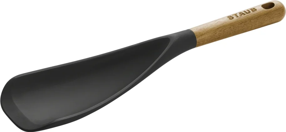 Schöpfer- und Servierlöffel mit Akazienholzgriff, 30cm