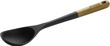 Servierlöffel, 31cm Akazie Silikon