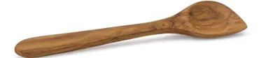 Olivenholz Kochlöffel mit Ecke 30cm