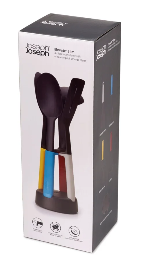 Elevate Slim Kochbesteckset 4tlg. mit Aufbewahrungsst.