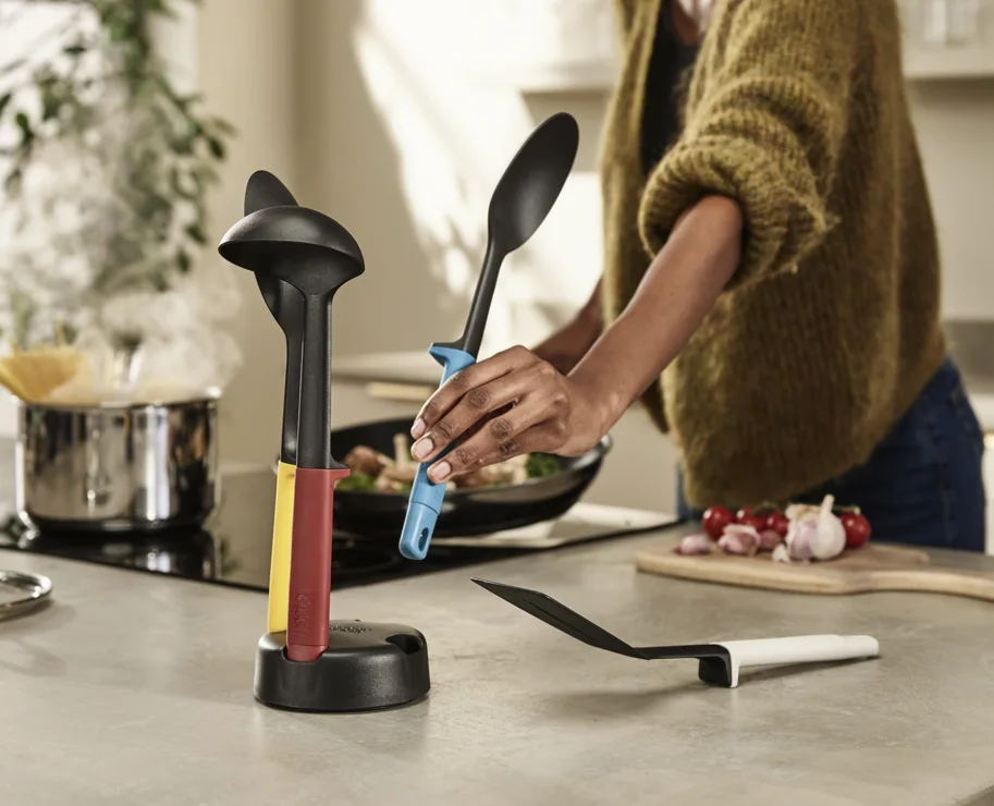 Elevate Slim Kochbesteckset 4tlg. mit Aufbewahrungsst.