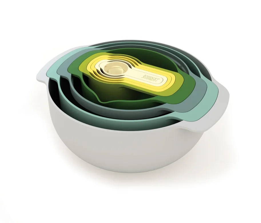 Nest 9 Plus Opal Schüssel- Messlöffelset 9tlg.