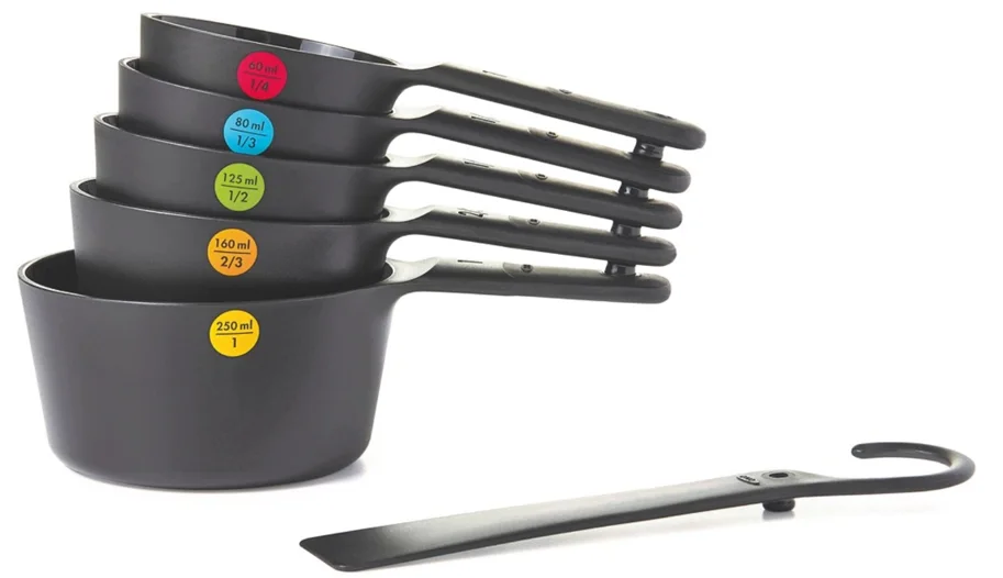 6er Set GG Messlöffel schwarz