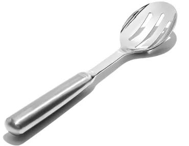 GG Steel Servierlöffel mit Schlitzen 28cm