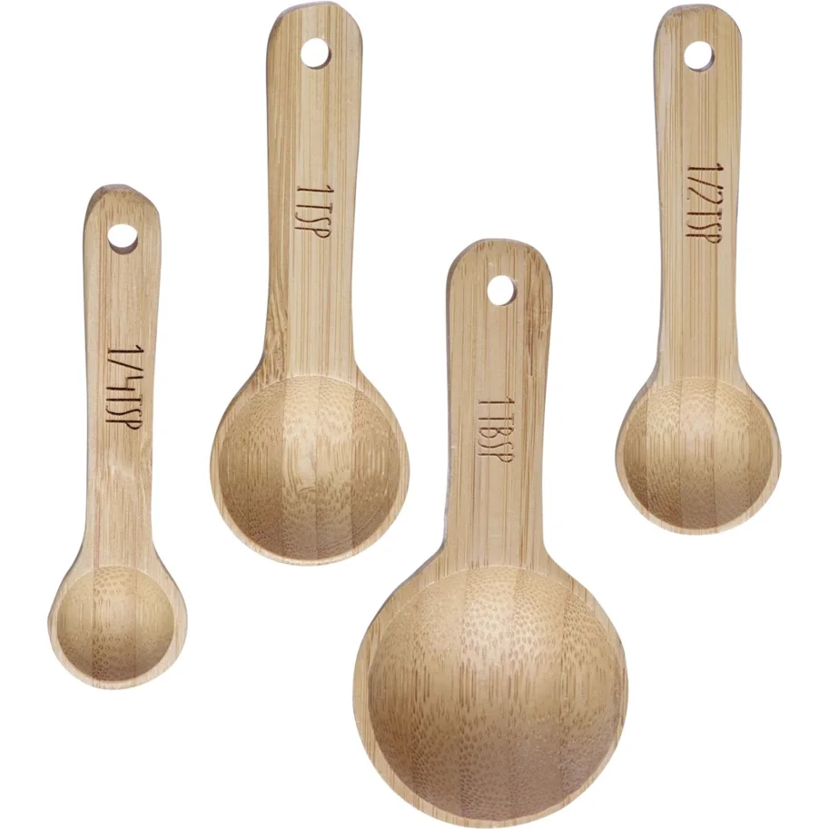 4er Set Messlöffel Woody