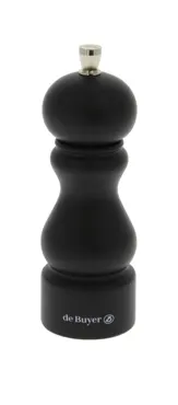 Rumba Salzmühle mattschwarz 18cm