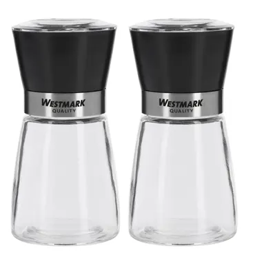 2-tlg. Set Gewürzmühlen Blacky