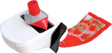 Tubfix Tubenpresse weiss, 11x9x3 cm